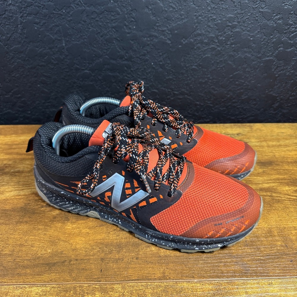 New Balance Nitrel FuelCore MTSKTRB2 Orange Black Mesh Trail Running Mens 8.5